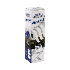 Etiquetas p/aparelho etiquetador Metiq CX 9.600UN (16x26mm) Data Fabricação Valido até