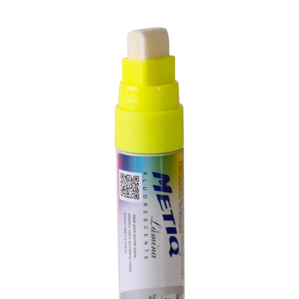 Caneta Lúmina Fluorescente (10x15mm) – Amarela - Image 2