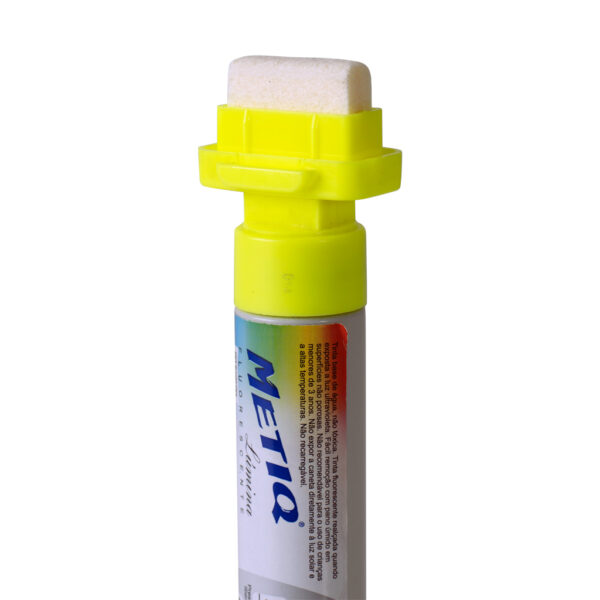 Caneta Lúmina Fluorescente (10x30mm) – Amarela - Imagem 2