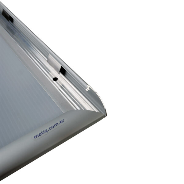 Moldura Snapframe Anodizado Prata A5 - Perfil 15mm - Image 2