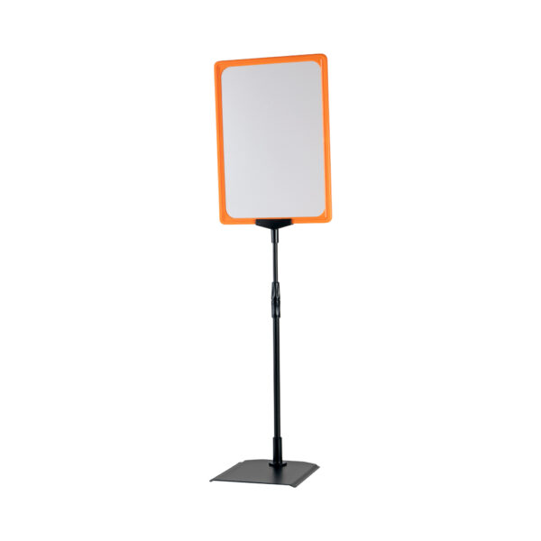 BMTT A4 com moldura plástica laranja. 1 conjunto.