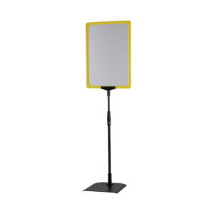 BMTT A4 com moldura plástica amarela. 1 conjunto.