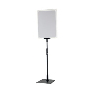 BMTT A4 com moldura plástica branca. 1 conjunto.