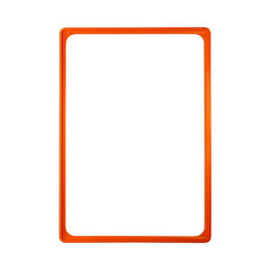 MOLDURA PLASTICA A3 LARANJA