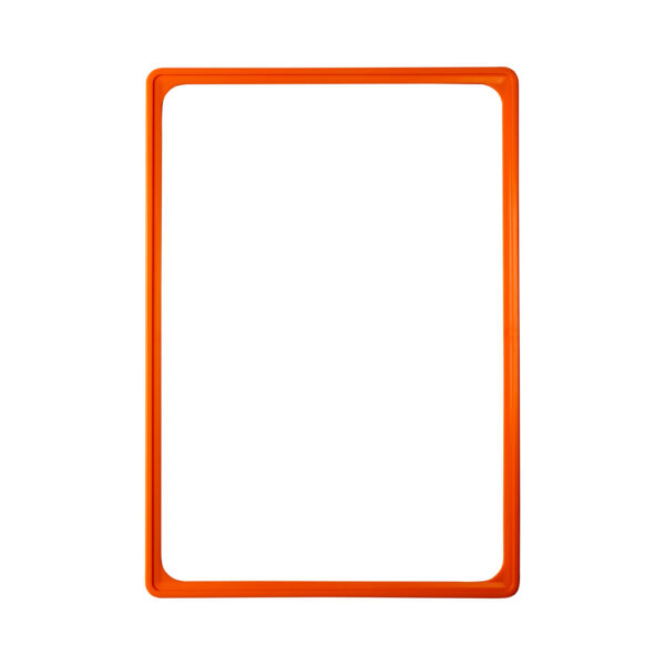 MOLDURA PLASTICA A3 LARANJA