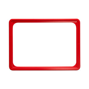 MOLDURA PLASTICA A5 VERMELHA