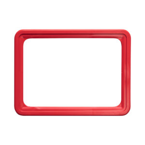 MOLDURA PLASTICA A6 VERMELHA