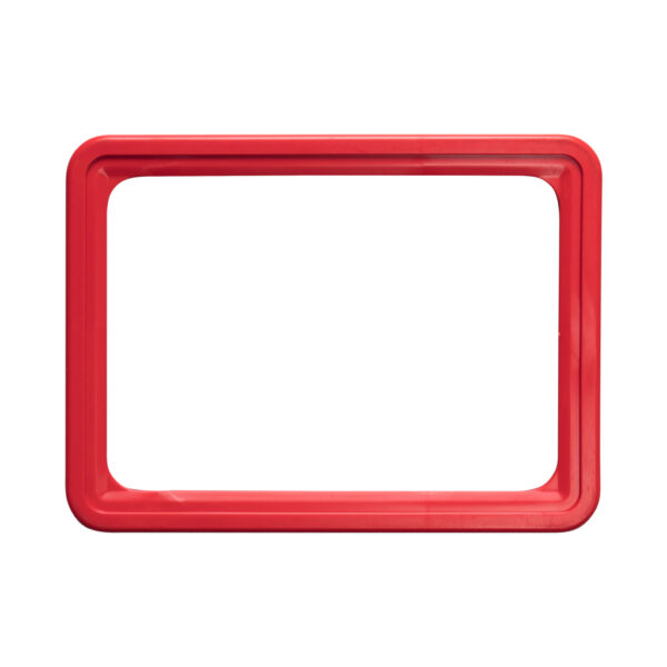 MOLDURA PLASTICA A6 VERMELHA
