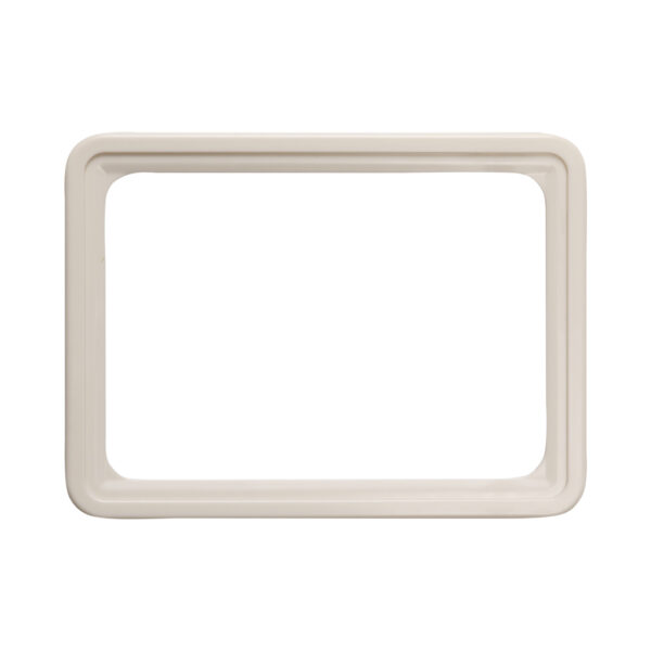 MOLDURA PLASTICA A6 BRANCA