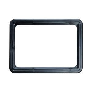 MOLDURA PLASTICA A6 PRETA