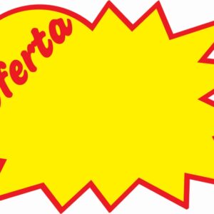 Cartaz Oferta laminado splash A4 1 face