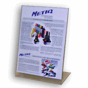 Expositor de mesa A4 Formato L